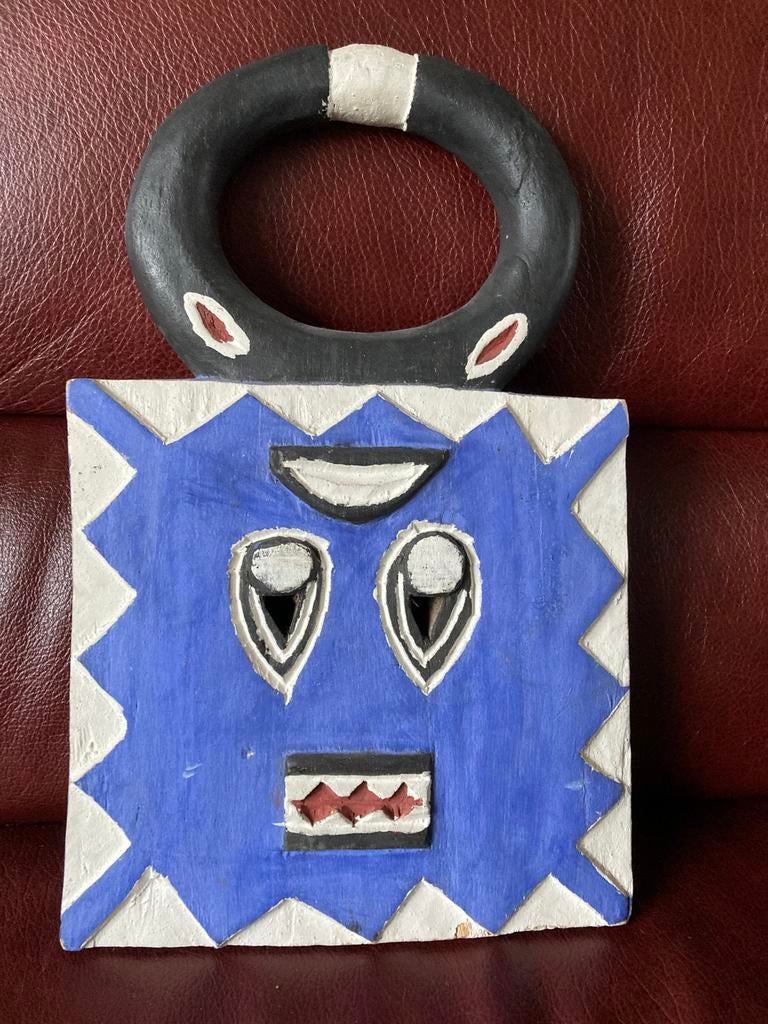 Kple kple masker ivoorkust Baule, Verzenden, Zo goed als nieuw