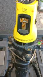 Laser kruislijn waterpas met driepoot en koffer. Nieuw., Doe-het-zelf en Verbouw, Ophalen of Verzenden, Nieuw, Licht