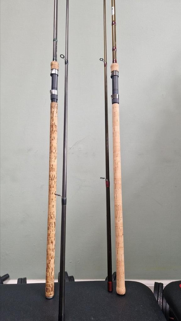 2 x Lion Penhengel 1.75lb 12ft, Ophalen, Gebruikt, Werphengel