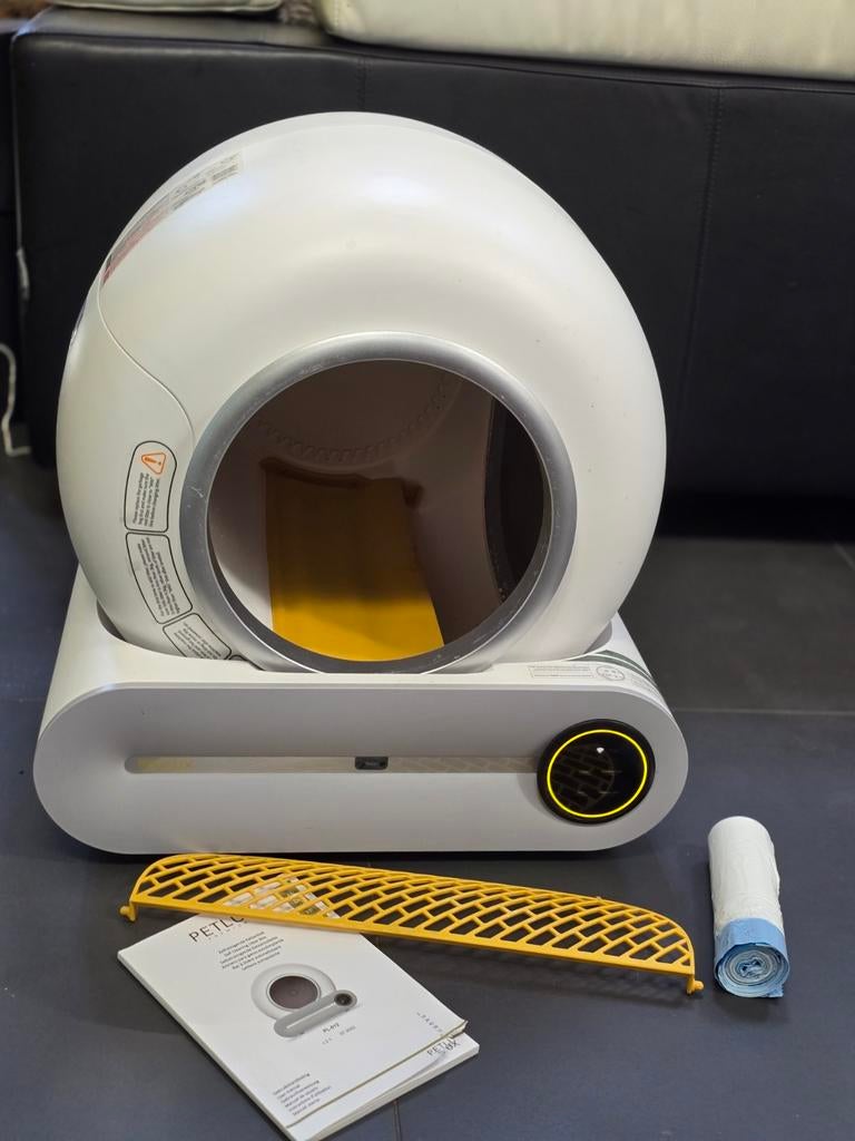 Petlux automatische kattenbak, Ophalen, Gebruikt