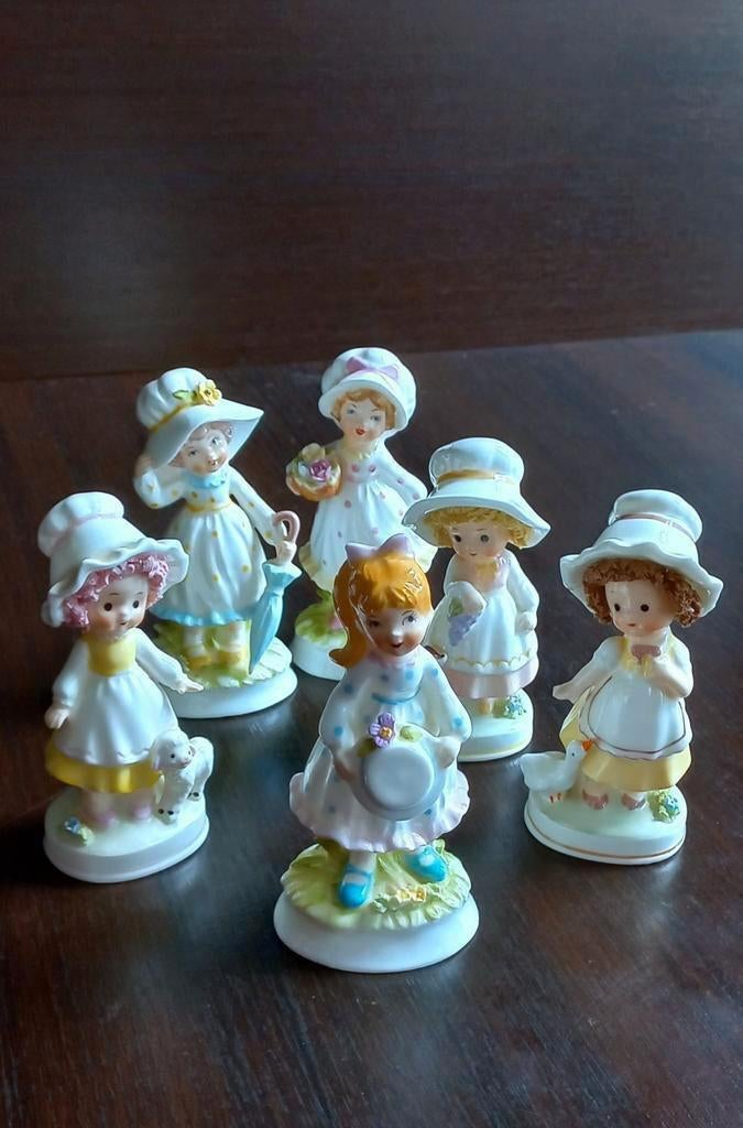 Set van 6 Maruri Masterpiece "Flower Girls" – Bone China, Ophalen of Verzenden