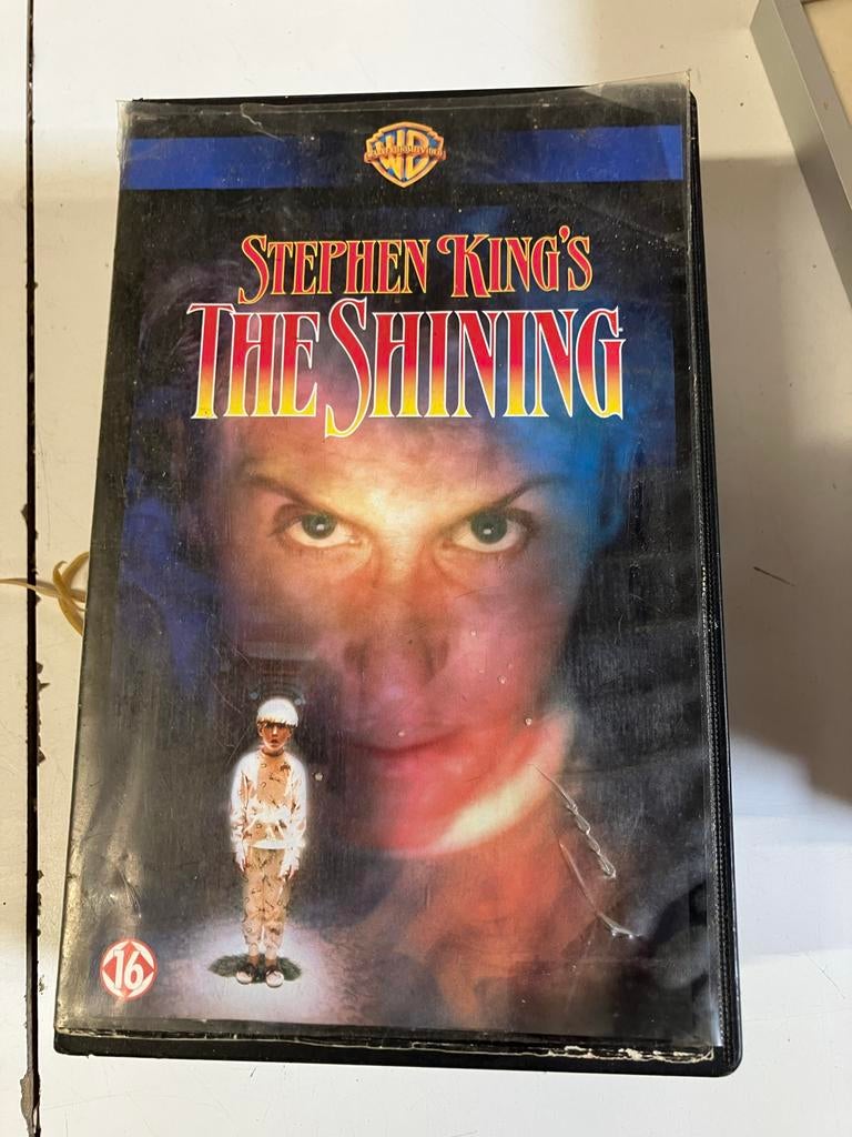 Stephen King's The Shining VHS, Vanaf 16 jaar, Ophalen, Gebruikt, Horror