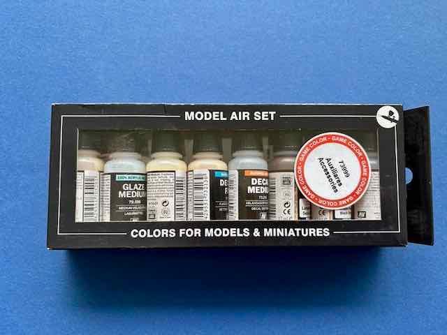 Vallejo	73999	Auxiliary Set Effecten 8x17ml, Verzenden, Nieuw, 1:35 tot 1:50