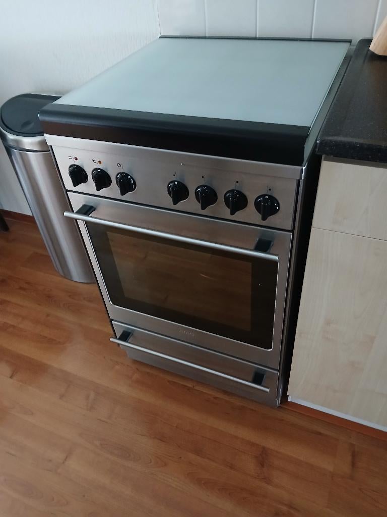 atag gasfornuis rvs, Witgoed en Apparatuur, Fornuizen, Ophalen, Gebruikt, Hete lucht, 4 kookzones