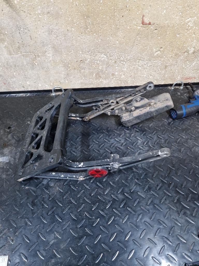 Honda Transalp XL600V bagagerek / topkoffer rek, Motoren, Ophalen of Verzenden, Gebruikt