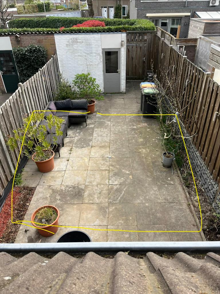 Gratis tuintegels, Tuin en Terras, Tegels en Klinkers, Gebruikt, Terrastegels, Beton, 10 m² of meer, Ophalen