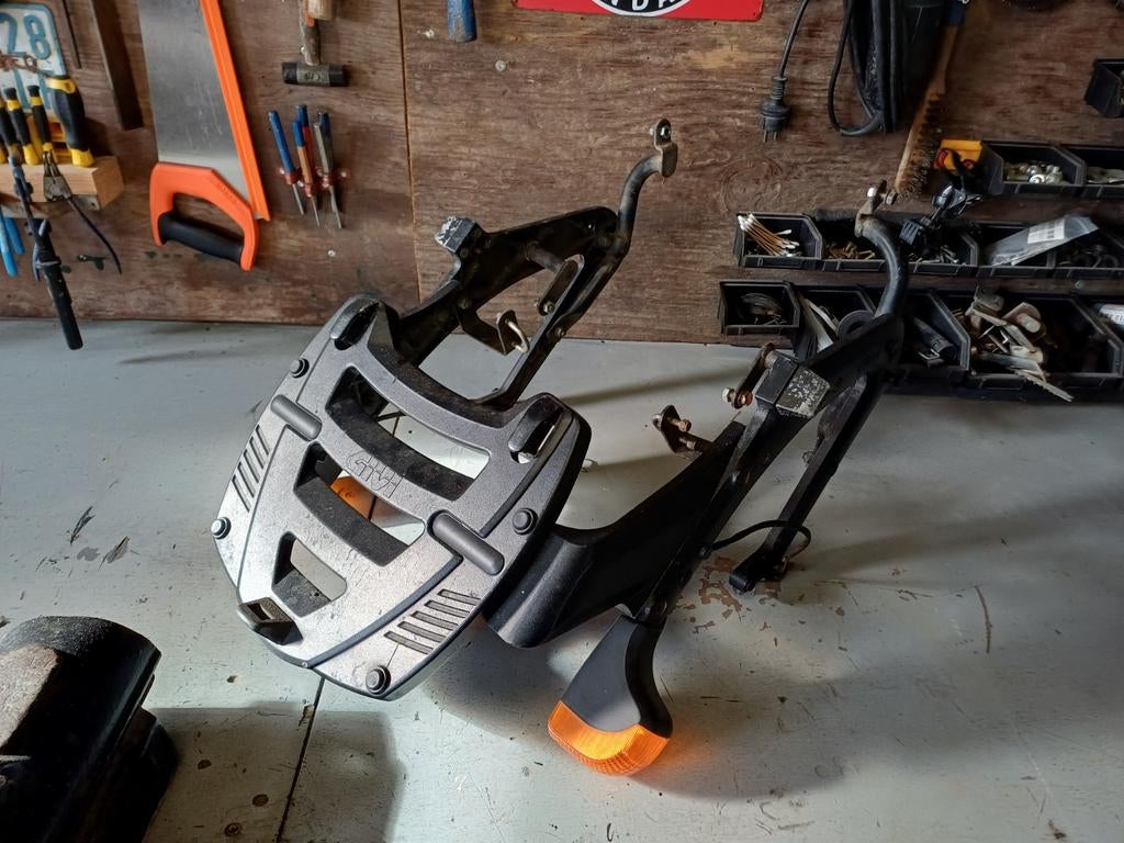 Kofferset XJ600, Ophalen, Gebruikt