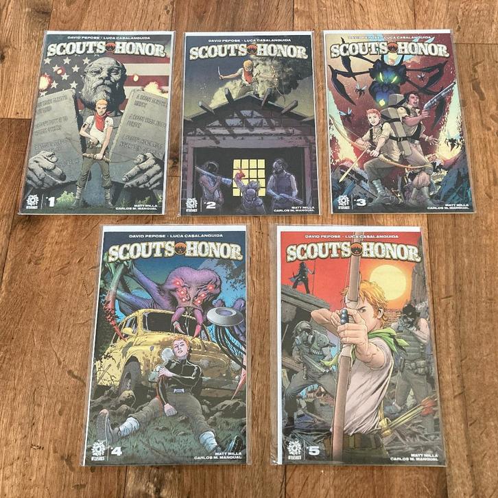 Scout's Honor (Aftershock), Boeken, Strips | Comics, Nieuw, Complete serie of reeks, Amerika, Ophalen of Verzenden