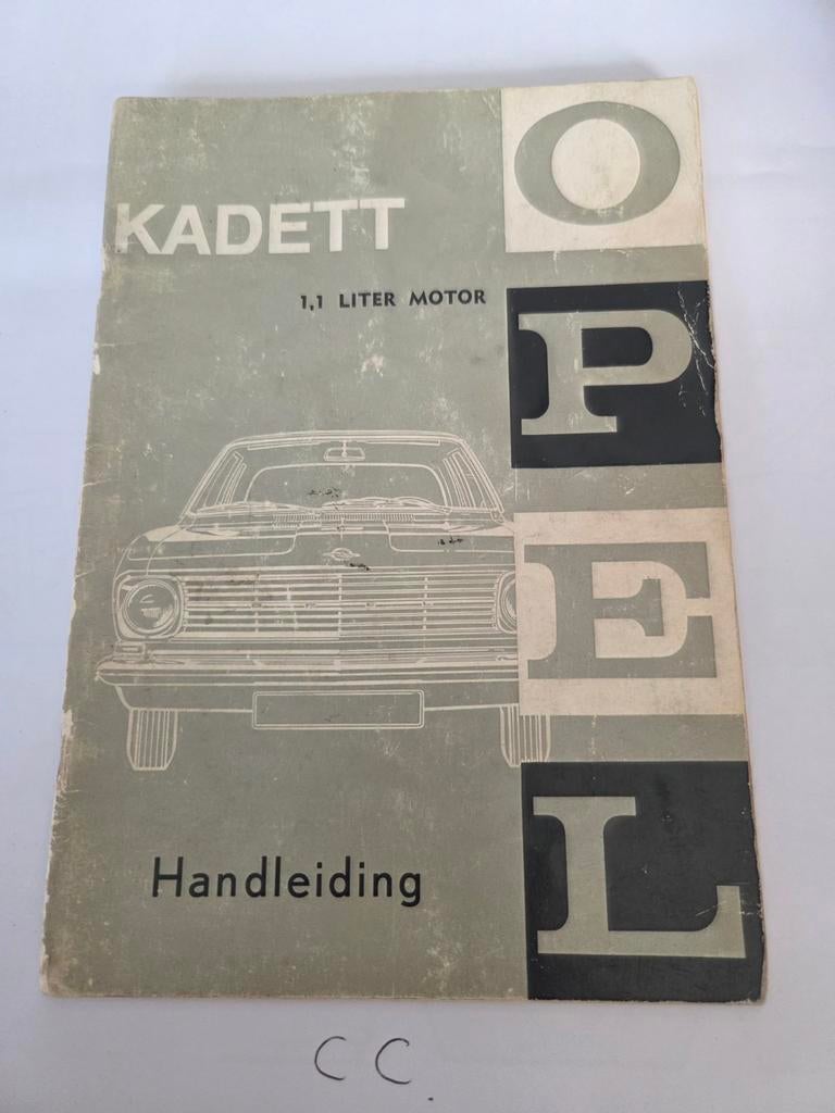 Opel Kadett 1.1 Liter Motor Handleiding, Ophalen of Verzenden