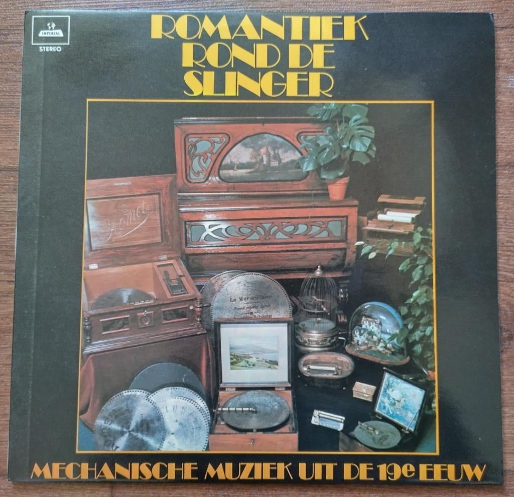 LP Romantiek Rond De Slinger (Mechanische Muziek Uit De 19e, Cd's en Dvd's, Originele persing, Ophalen of Verzenden, 12 inch, 1970 - 1979