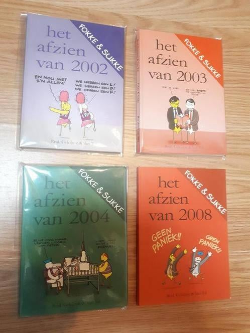 4x strips Fokke en Sukke, Boeken, Stripboeken, Meerdere stripboeken, Ophalen of Verzenden, Zo goed als nieuw