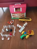 Vintage fisher price boerderij  met accesoires, Ophalen of Verzenden, Gebruikt, Speelset