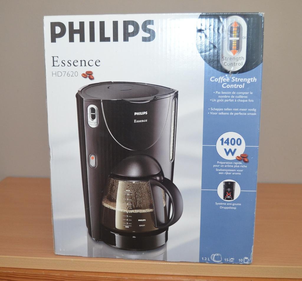 philips HD 7620  nieuw in doos, Witgoed en Apparatuur, Koffiezetapparaten, Ophalen of Verzenden, Nieuw, Koffiemachine, Gemalen koffie