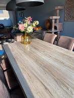 Nette eettafel 1.80/1.00 mtr, Ophalen, 100 tot 150 cm, Zo goed als nieuw, Vijf personen of meer