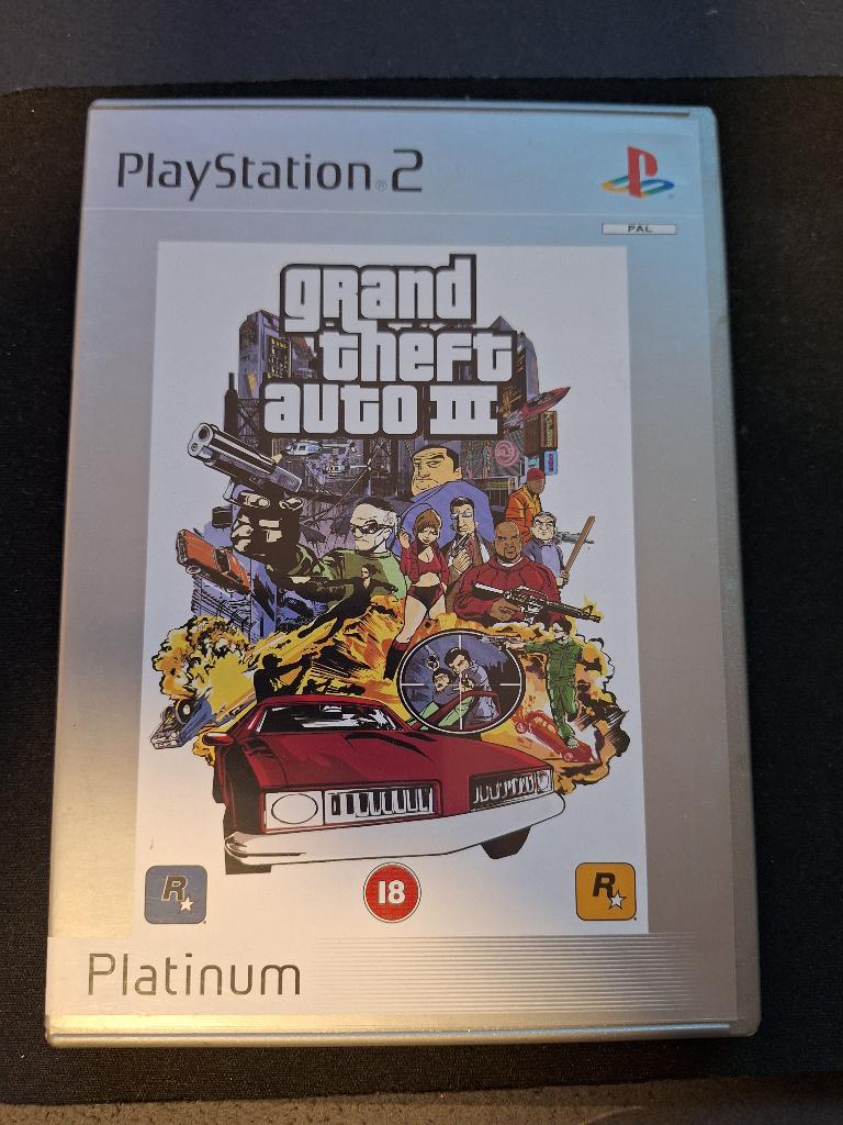Grand Theft Auto III ps2, Spelcomputers en Games, Avontuur en Actie, 1 speler, Ophalen of Verzenden, Zo goed als nieuw