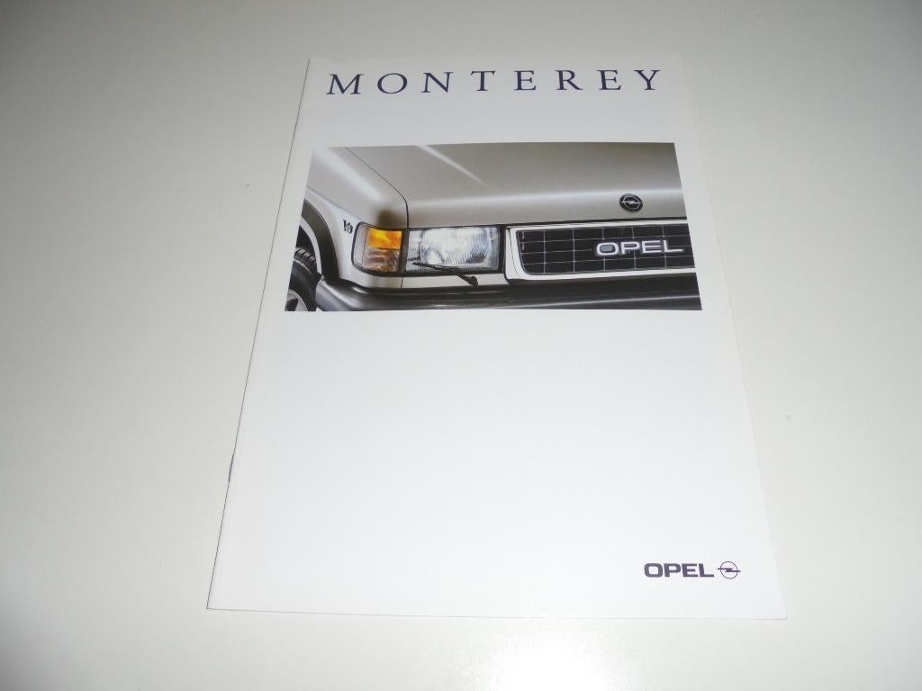 brochure Opel Monterey  1995, Ophalen of Verzenden, Nieuw, Opel