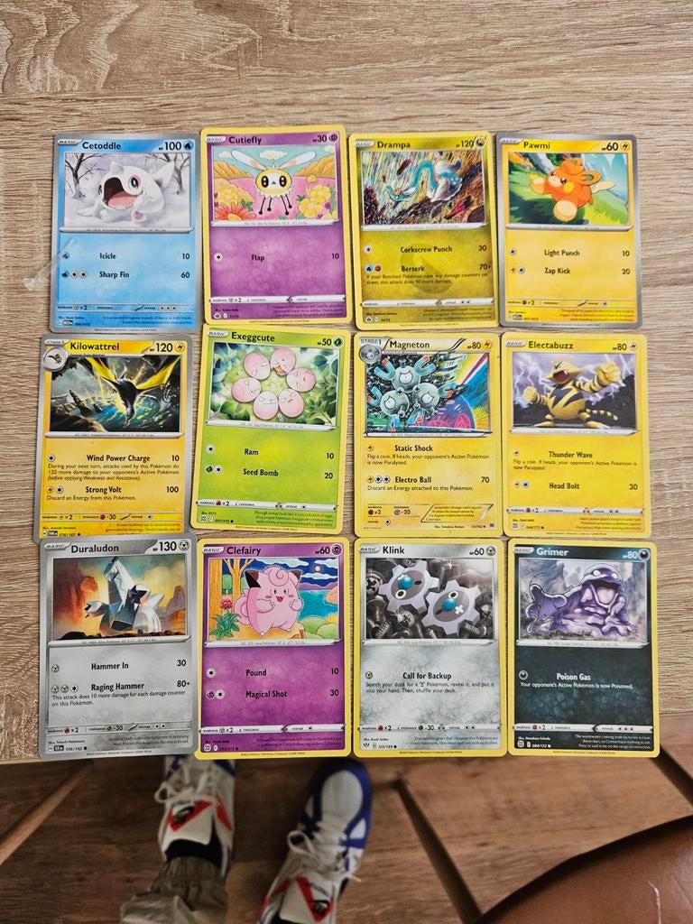 Partij pokemon kaarten, Ophalen of Verzenden, Meerdere kaarten