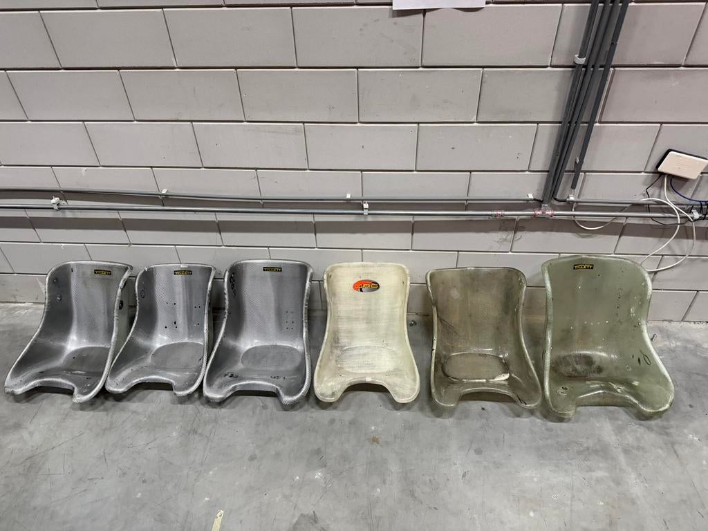 Diverse gebruikte kart stoelen, Sport en Fitness, Karting, Ophalen, Gebruikt, Onderdelen Kart