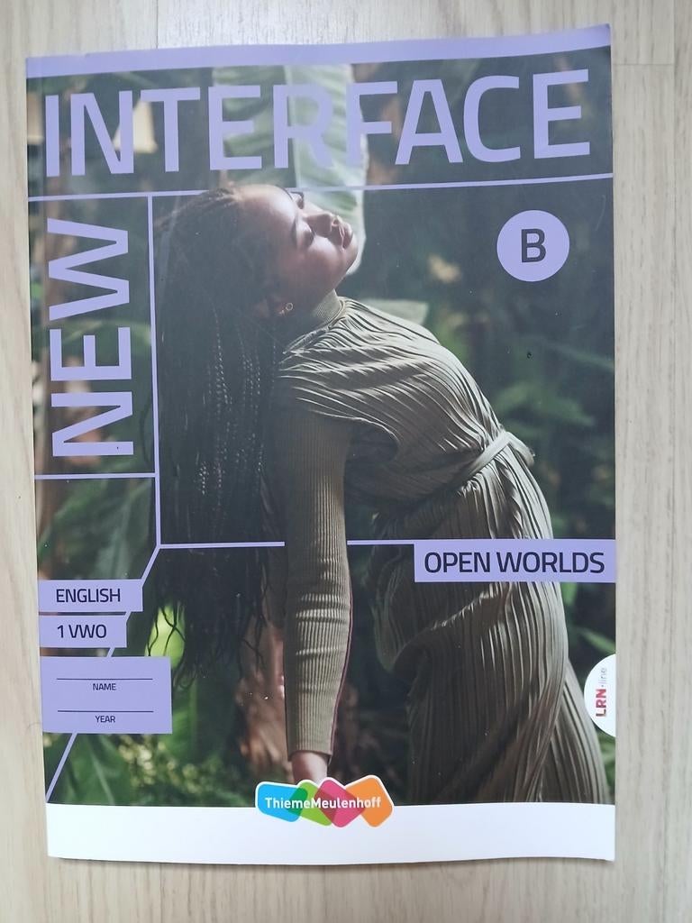 New Interface 1 VWO Engels  boek B, VWO, Engels, Ophalen of Verzenden, Nieuw