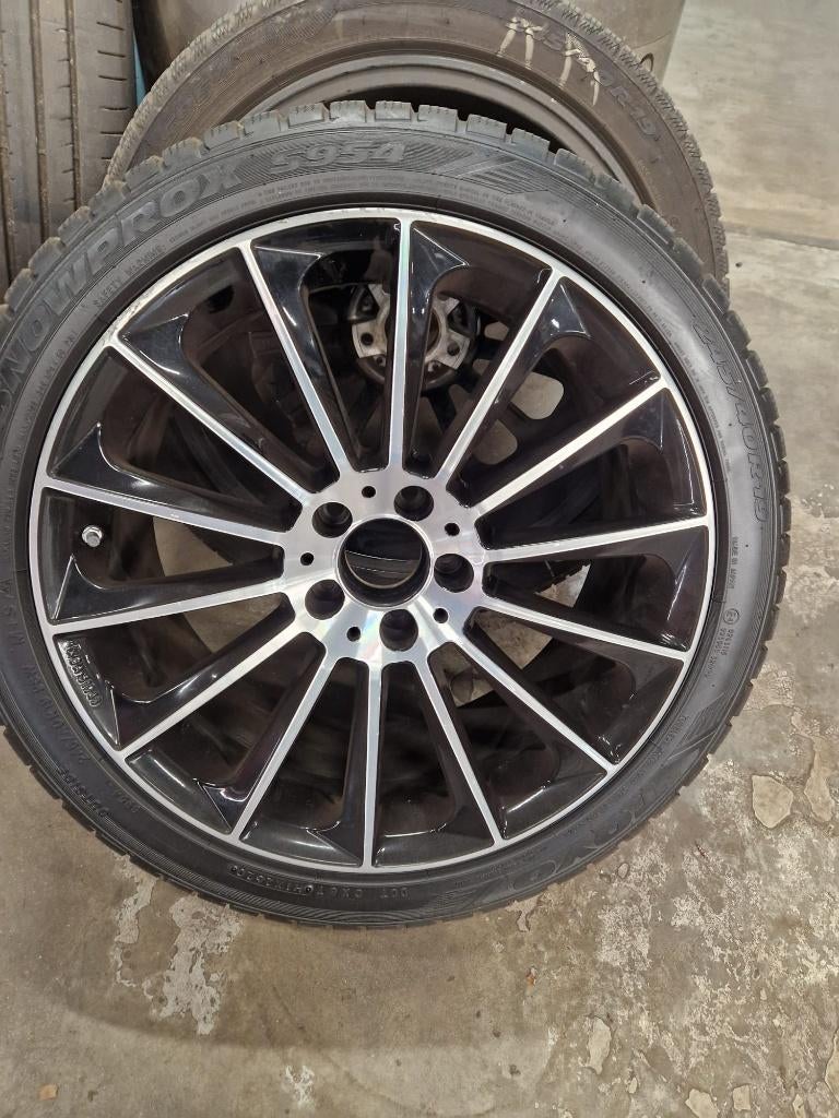 SET winterband TOYO snowprox MET zwartmetalen velg, Auto-onderdelen, Banden en Velgen, Winterbanden, Band(en), Personenwagen, Ophalen