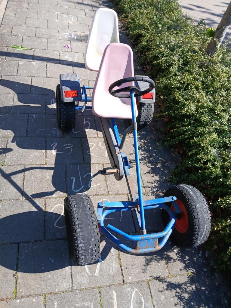 Skelter met 2 stoeltjes - opknapper, Ophalen of Verzenden, Gebruikt, Overige merken, Duozit