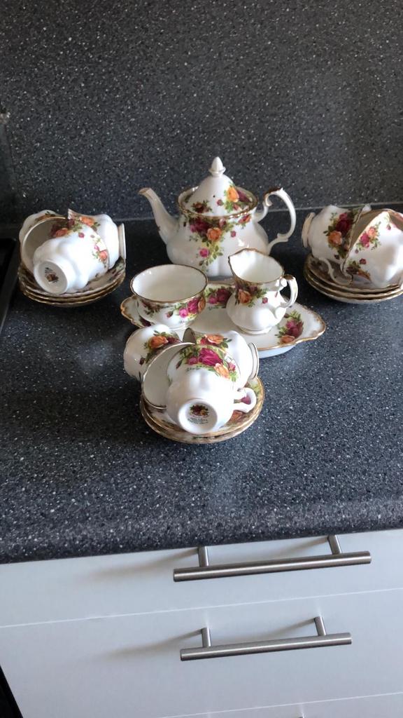 Royal Albert Old Country Roses theeservies, Ophalen of Verzenden