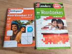 2 nieuwe woordzoekers puzzelboekjes, Ophalen, 500 t/m 1500 stukjes, Nieuw, Puzzelboek