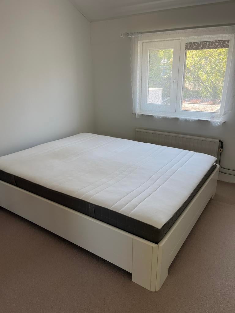 Gratis bed, Ophalen, Eenpersoons, Wit, Zo goed als nieuw