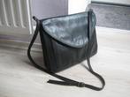 MYLADY zwart leren schoudertas goede staat, Ophalen of Verzenden, Zo goed als nieuw, Zwart, Leer
