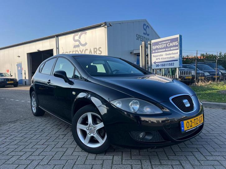 Seat Leon 1.6 2007 Airco Elektr Ramen N.A.P, Auto's, Seat, Bedrijf, Te koop, Leon, ABS, Airbags, Alarm, Centrale vergrendeling