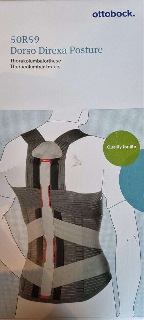 Dorsa Direxa Posture rugbrace van OttoBock-nooit gedragen, Diversen, Ophalen