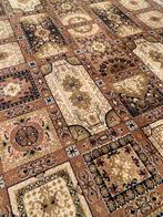 Prachtig Sfeervol Vintage Vloerkleed Zuiver Scheerwol., Ophalen, Bruin, 200 cm of meer, Zo goed als nieuw