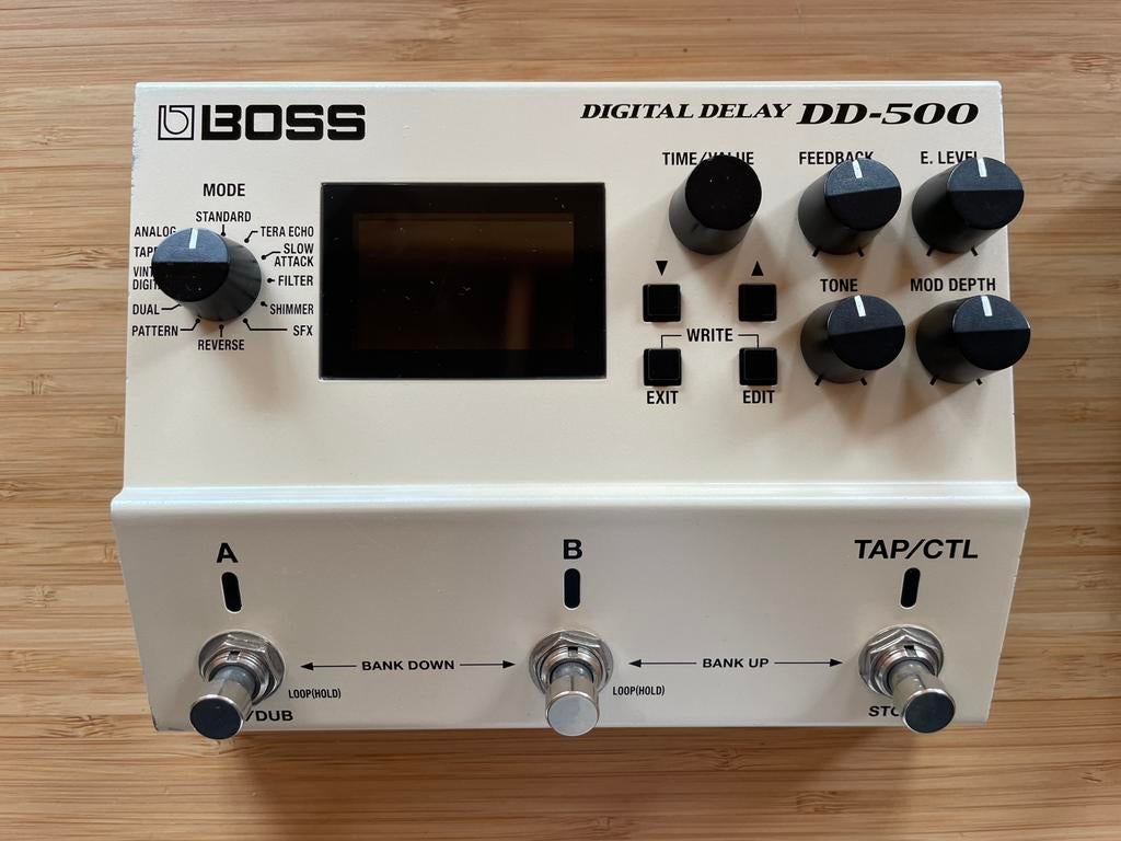 Boss DD-500 digital delay, Muziek en Instrumenten, Effecten, Ophalen of Verzenden, Zo goed als nieuw