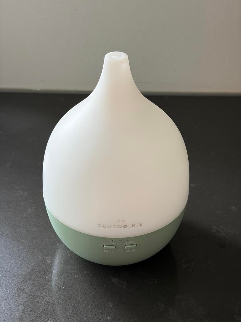 Geurwolkje aroma diffuser met kleurveranderende LED, Huis en Inrichting, Woonaccessoires | Overige, Ophalen, Gebruikt, Meerkleurig