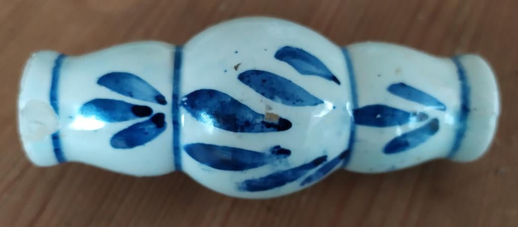 Delfts blauwe handgreep 9cm, licht beschadigd, Ophalen of Verzenden