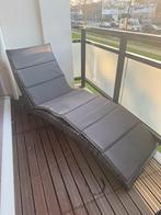 Ligstoel van VidaXL, Ophalen, Gebruikt, Wicker, Inklapbaar