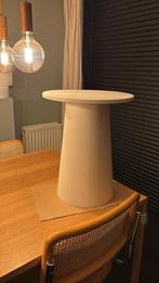 Bijzettafel rond met trompet poot, Ophalen, Minder dan 55 cm, ', Rond