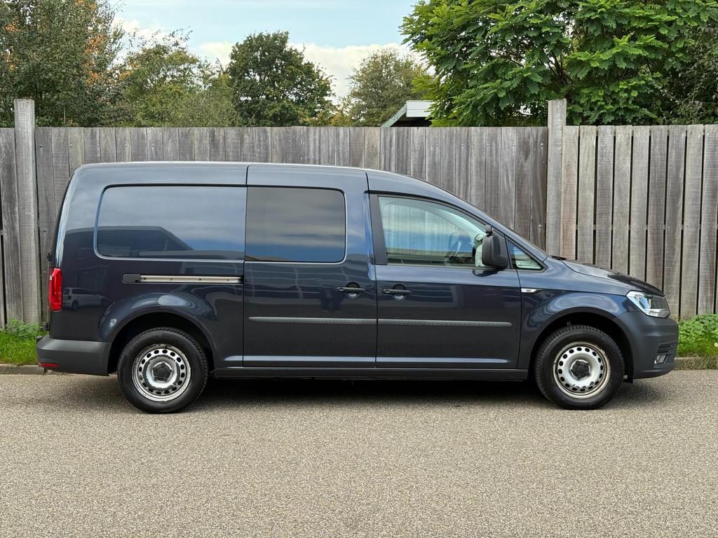 Volkswagen Caddy 2.0 TDI DSG L2H1 Maxi Exclusive NAP MARGE!, Stof, Gebruikt, Euro 6, 4 cilinders