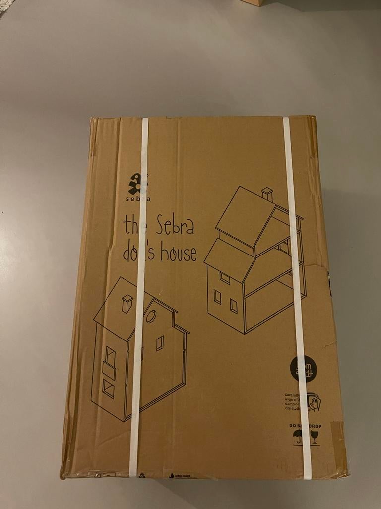 Sebra Poppenhuis Nieuw in Doos - Perfect voor Maileg, Kinderen en Baby's, Speelgoed | Poppenhuizen, Ophalen of Verzenden, Nieuw