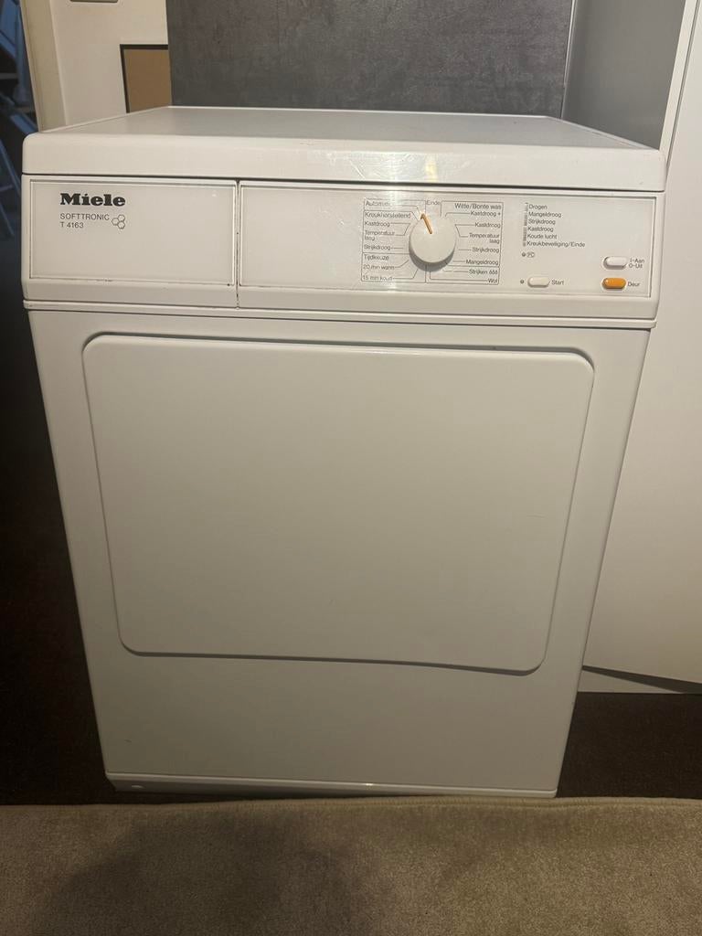 Miele T 8163 condensdroger, Ophalen, 6 tot 8 kg, Gebruikt, Anti-kreukfase