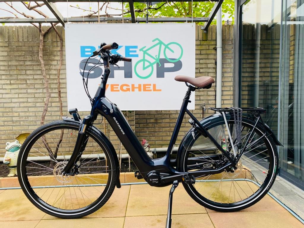Elektrische Batavus Finez Bosch Middenmotor Active Line Plus, Zo goed als nieuw, 5467kc, Bike shop veghel, 56 cm of meer
