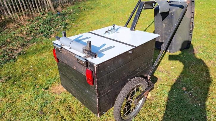 Fietskar / viskar, Fietsen en Brommers, Fietsaccessoires | Aanhangers en Karren, Gebruikt, Ophalen of Verzenden