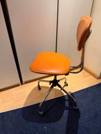 Vintage jaren 70 bureaustoel in topstaat, Ophalen, Zo goed als nieuw, Oranje, Bureaustoel