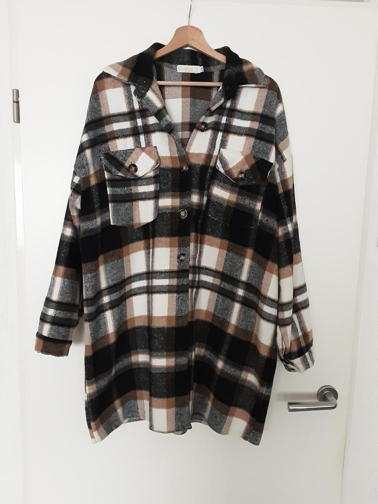 Leuke blouse/jas Maat L/ XL, Ophalen of Verzenden, Zo goed als nieuw, Zwart, Jasje of Colbert