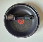 Twee Tefal koekenpannen met afneembare handgreep, Huis en Inrichting, Keuken | Potten en Pannen, Ophalen, Gebruikt, Aluminium
