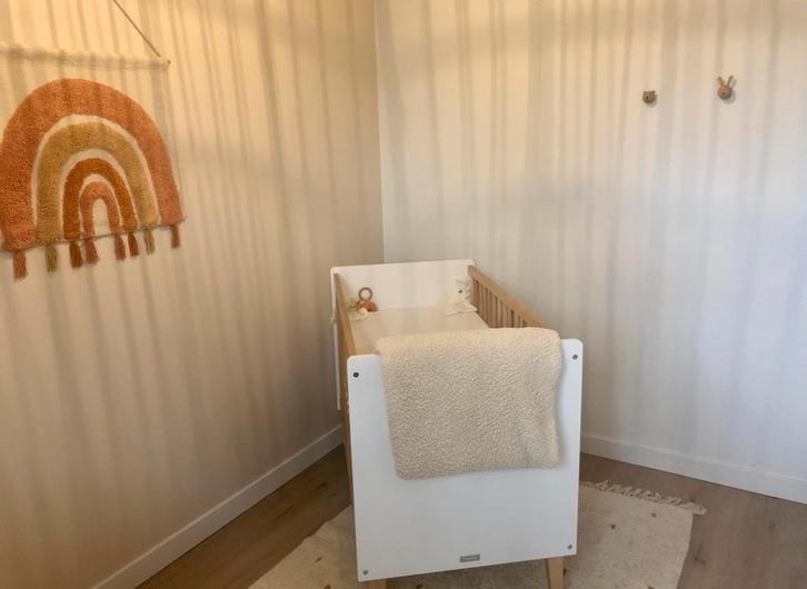 Bopita Indy Ledikant 60x120 + Aerosleep Matras, Kinderen en Baby's, Babywiegjes en Ledikanten, Gebruikt, Ledikant, Ophalen