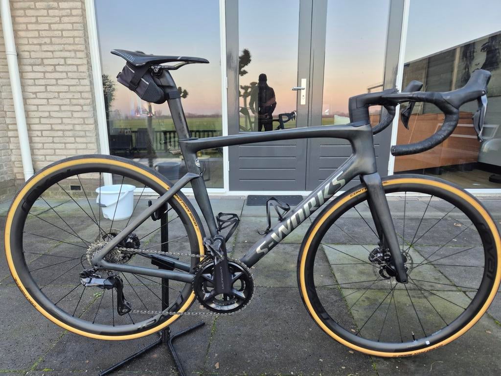 Specialized SL7 Tarmac S-works, maat 56, Carbon, Zo goed als nieuw, Meer dan 20 versnellingen, 53 tot 57 cm