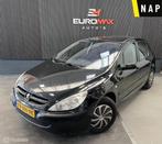 Peugeot 307 1.6-16V Gentry | NAP | Airco | Elektr. Ramen, Voorwielaandrijving, Stof, Gebruikt, Zwart