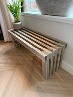 Nieuw Houten Bankje / Bijzettafel. 100x40x35, Ophalen, 100 tot 150 cm, Nieuw, Landelijk