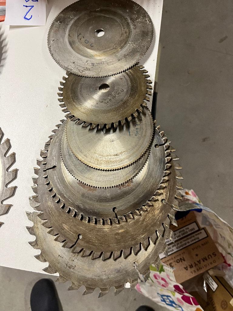 zaagbladen, Cirkelzaag, 70 mm of meer, Ophalen of Verzenden, Zo goed als nieuw